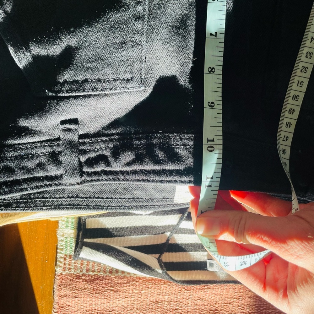 Wilfred Free Black Denim Patch Pocket Pants - Picture 5 of 12